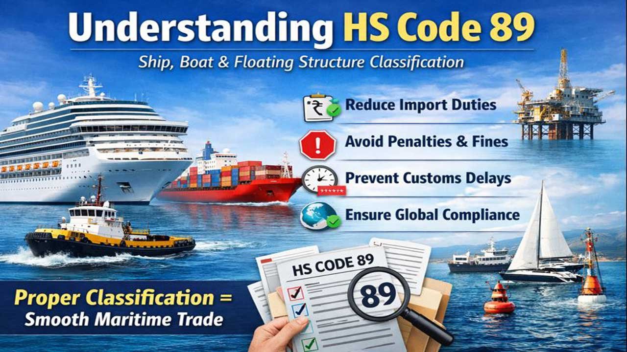 HS Code 2026 for Ships, Boats and Floating structures