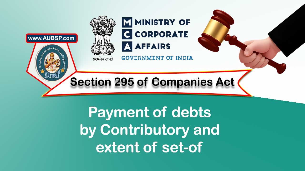 section 295 companies act