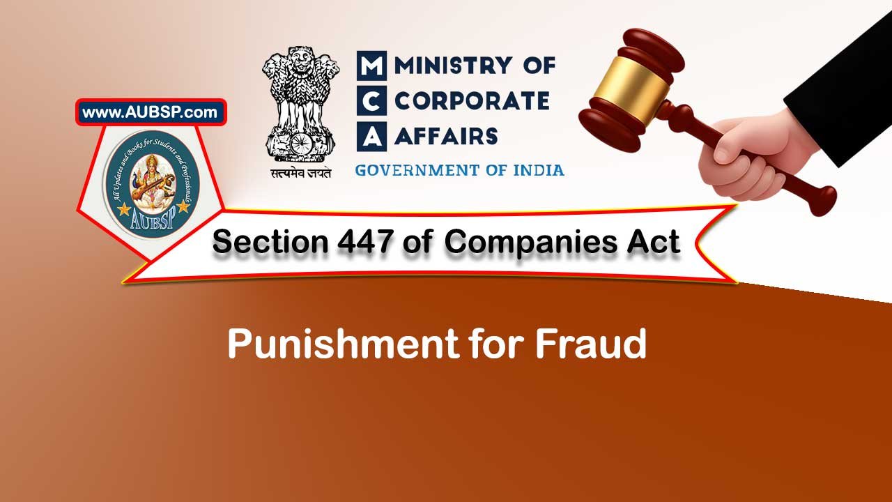 section 447 companies act