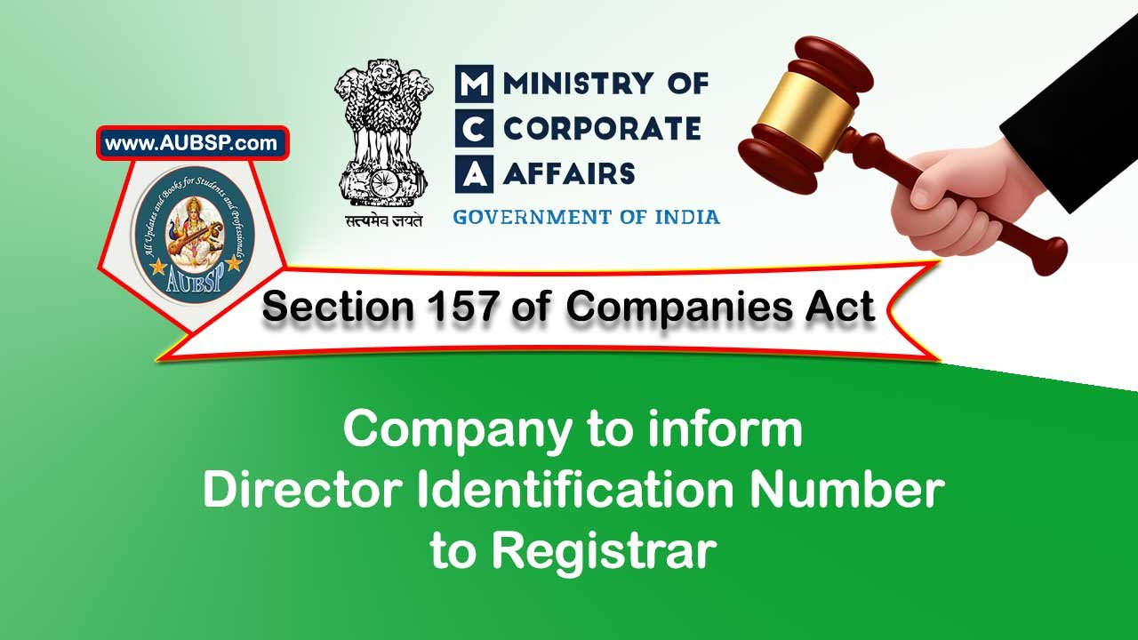 section 157 companies act