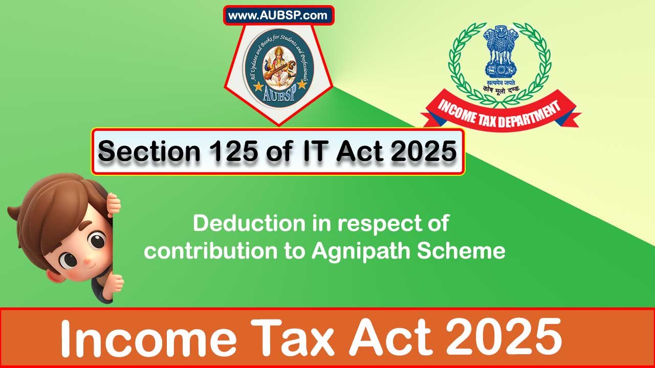 Income Tax Act 2025: Section 125 for Tax Year 2026-27