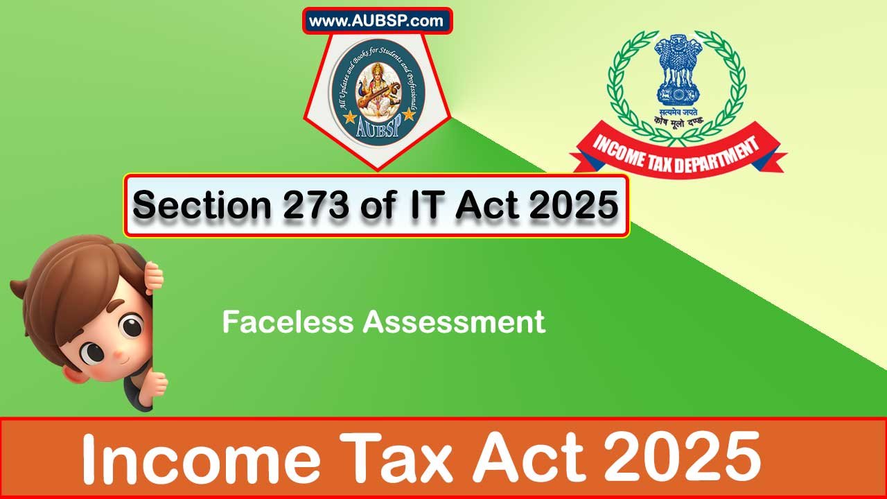 Income Tax Act 2025: Section 273 for Tax Year 2026-27