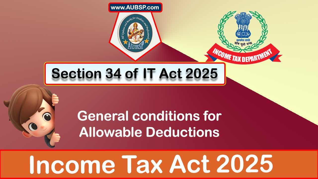 General conditions for allowable deductions