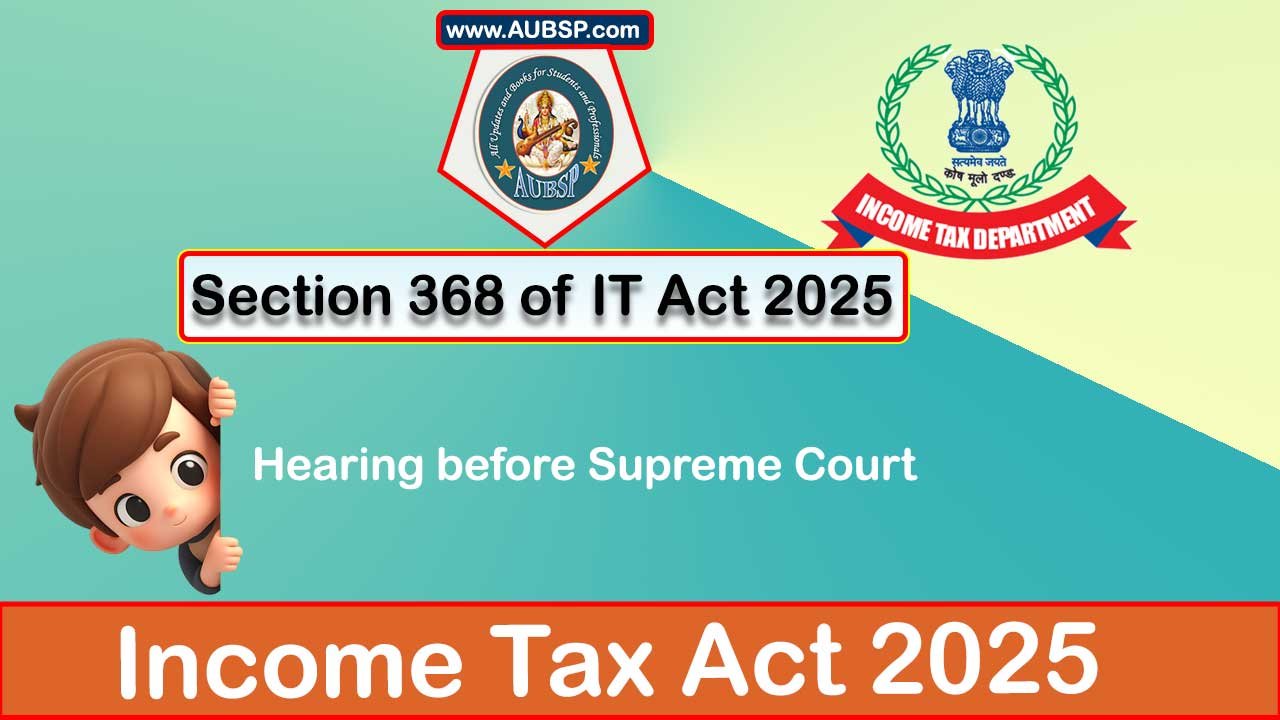 Income Tax Act 2025: Section 368 for Tax Year 2026-27