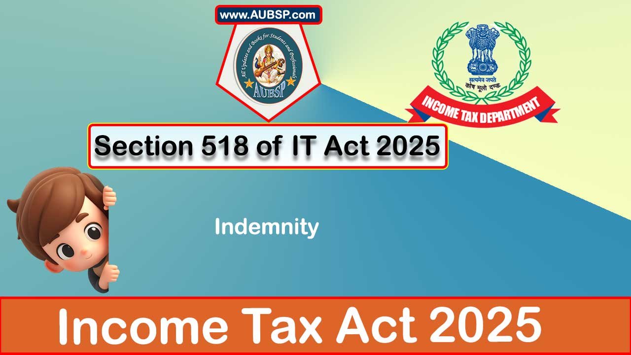 Income Tax Act 2025: Section 518 for Tax Year 2026-27