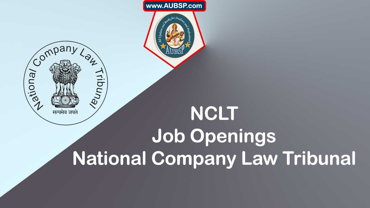 Career Opportunity at NCLT – Programmer Post on Deputation Basis