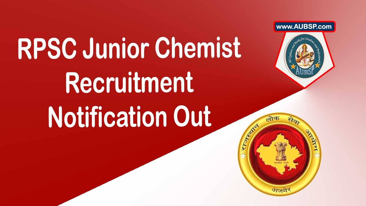RPSC Junior Chemist Recruitment 2025: Apply Online for 13 Posts – Eligibility, Dates & Application Process