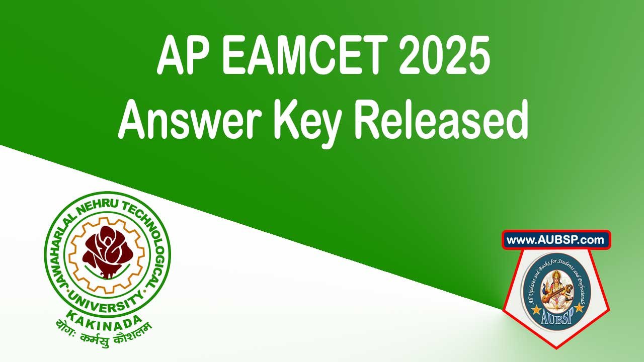 AP EAMCET 2025 Answer Key Released: Download PDF, Response Sheet, Solutions, and Objection Details