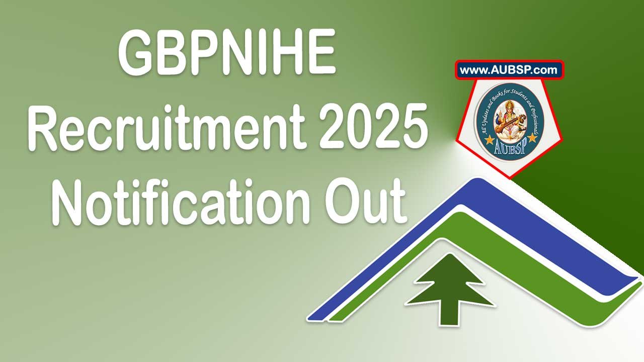 Walk-In-Interview for IT/GIS Officer at G.B. Pant NIHE Almora – Eligibility, Dates, Application Process (July 2025)