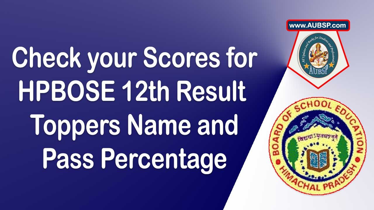 HPBOSE 12th Result