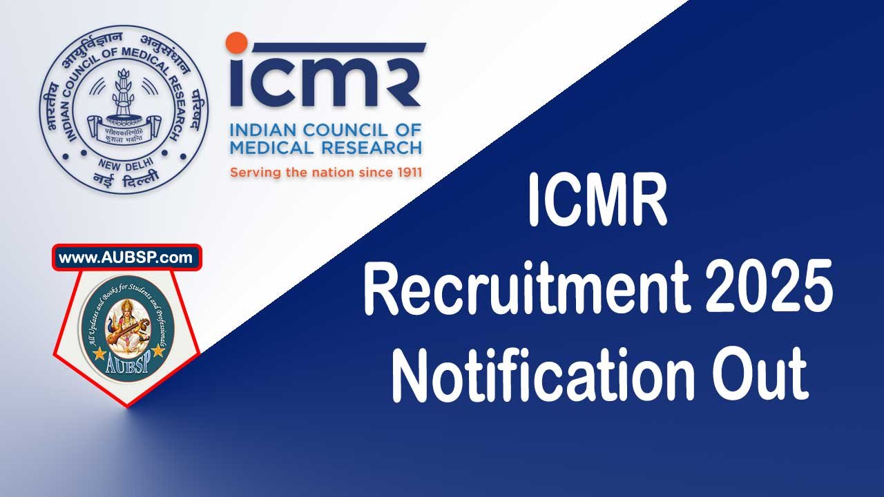 ICMR Recruitment