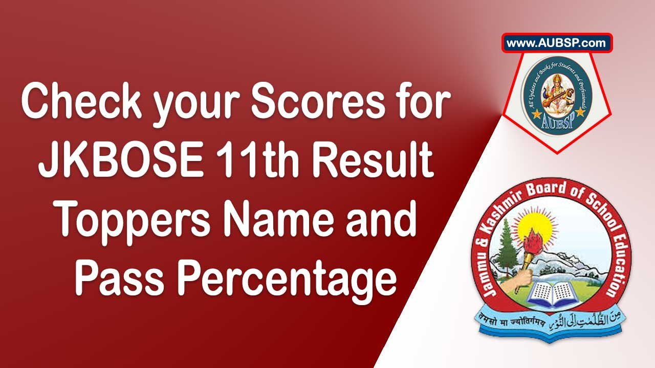 JKBOSE 11th Result 2025 Declared – Check Class 11 Marks by Name, Roll No, Gazette PDF @jkbose.nic.in