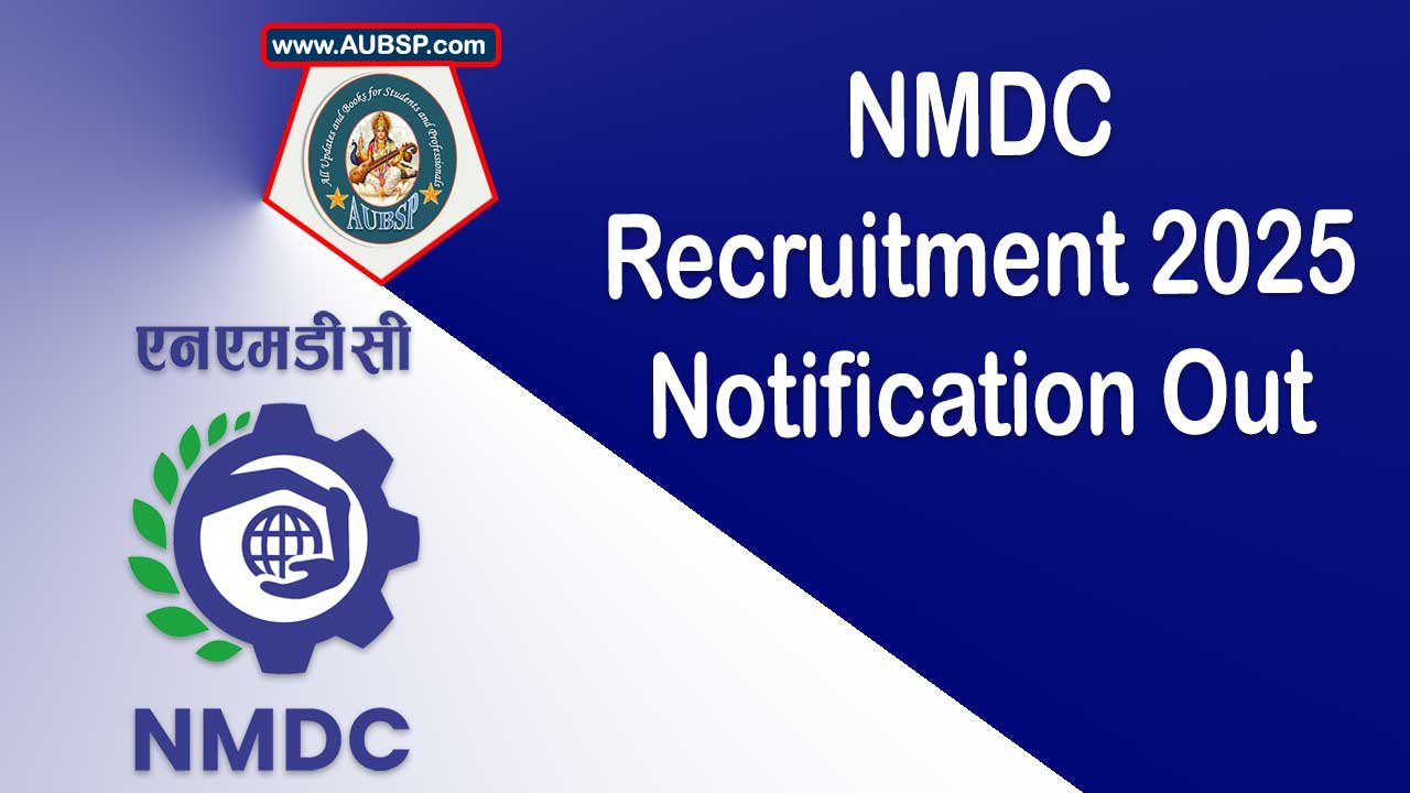 NMDC Recruitment
