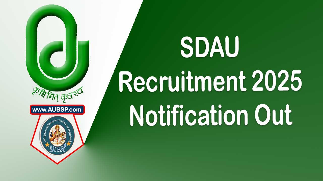 Walk-in Interview for Young Professional-II (YP-II) at SDAU – Apply on 9 June 2025 at Centre for Crop Improvement