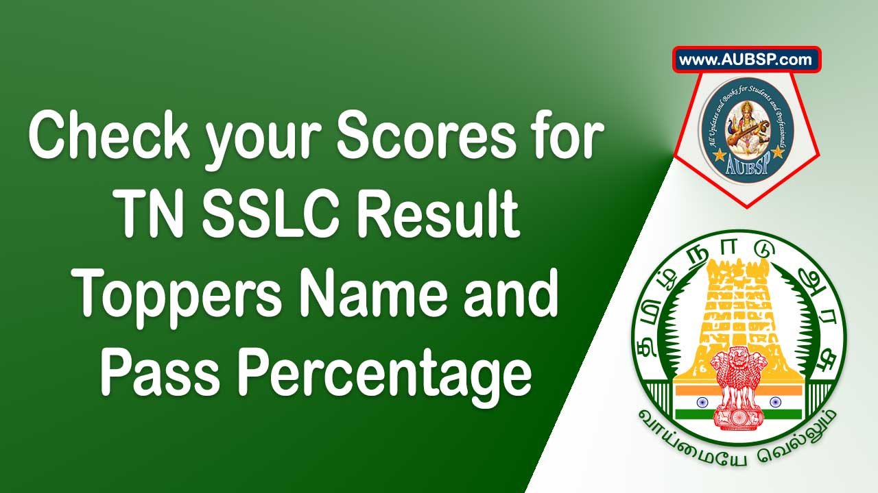 TN SSLC Result 2025 Declared: Check Tamil Nadu Class 10 Results at tnresults.nic.in