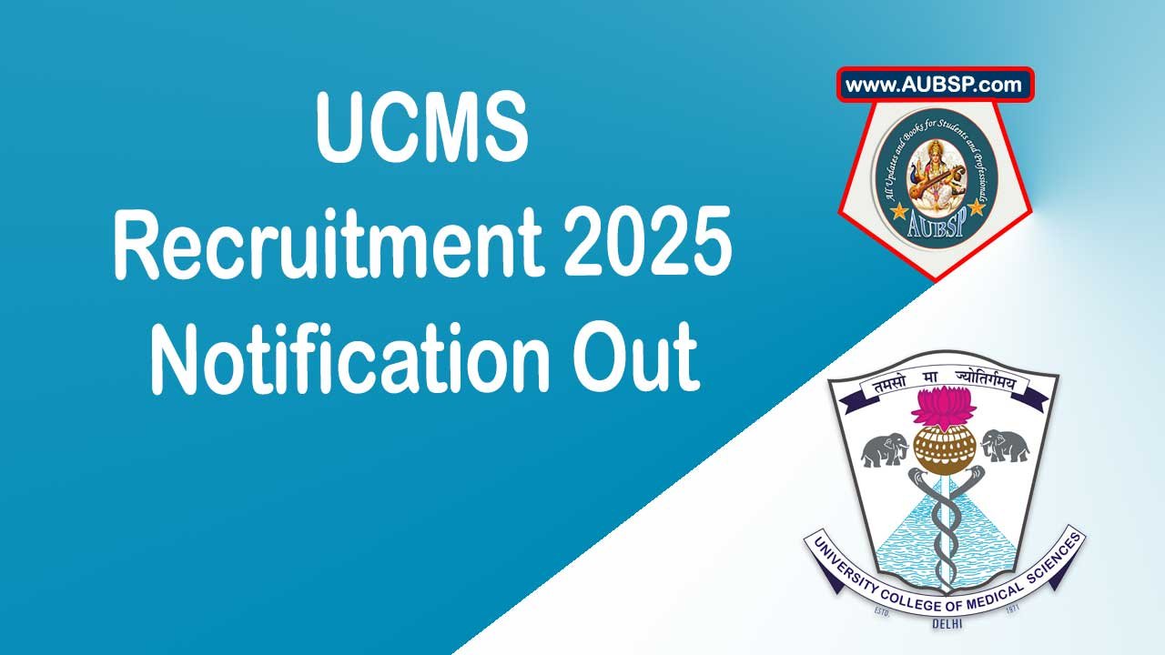 UCMS Recruitment