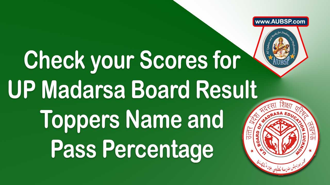 UP Madarsa Board Result 2025 Declared – Check Munshi, Maulvi, Alim, Kamil & Fazil Scores at madarsaboard.upsdc.gov.in