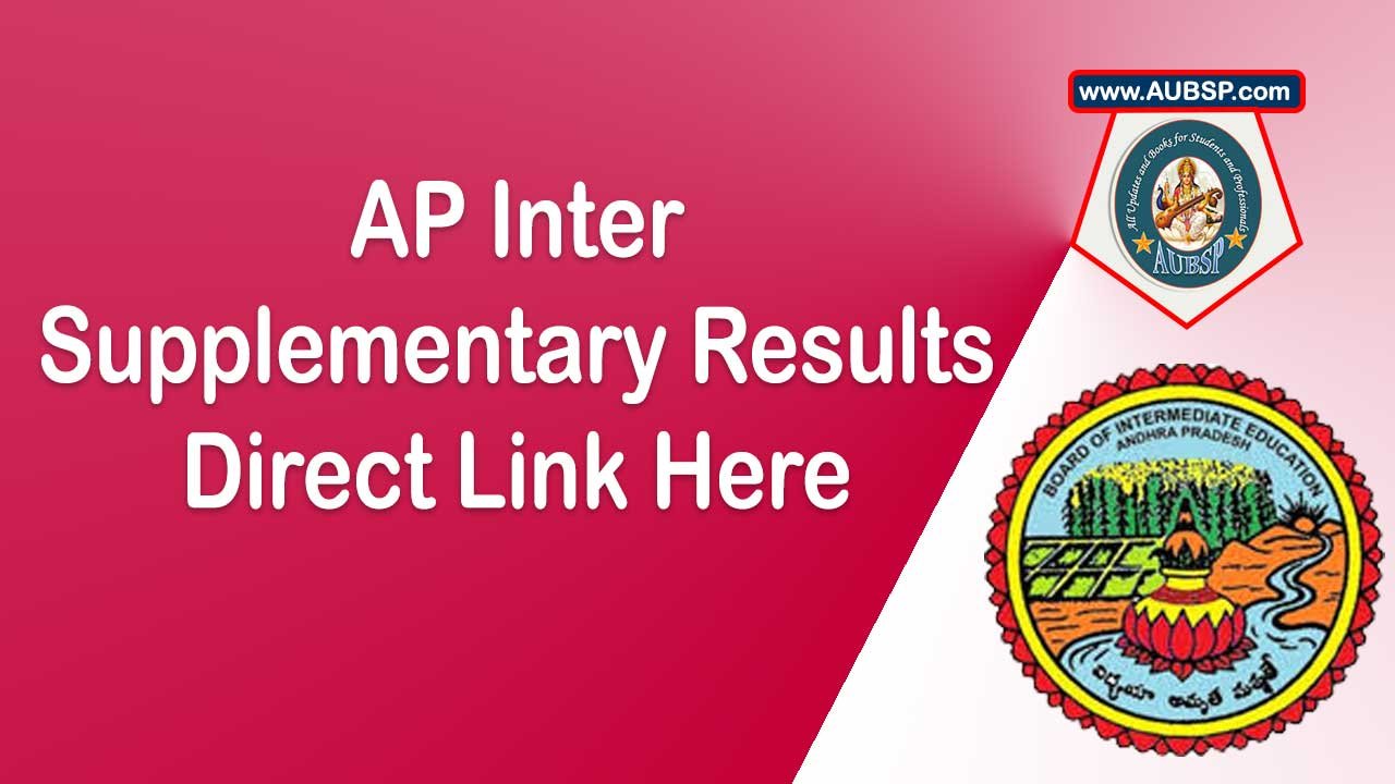 AP Inter Supplementary Results 2025 Declared – Direct Link to Check 1st & 2nd Year Marks Memo at bie.ap.gov.in