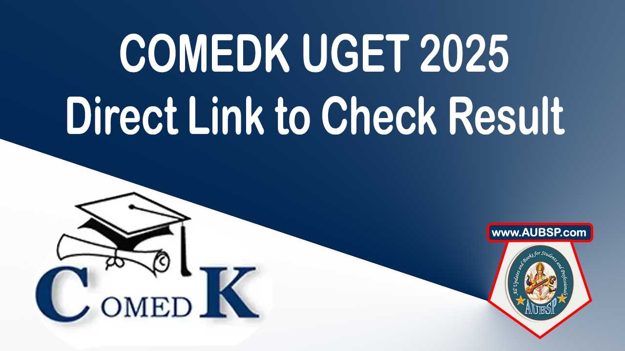 COMEDK UGET 2025 Results Declared: Shishir H Shetty Tops, Karnataka Dominates Top Ranks