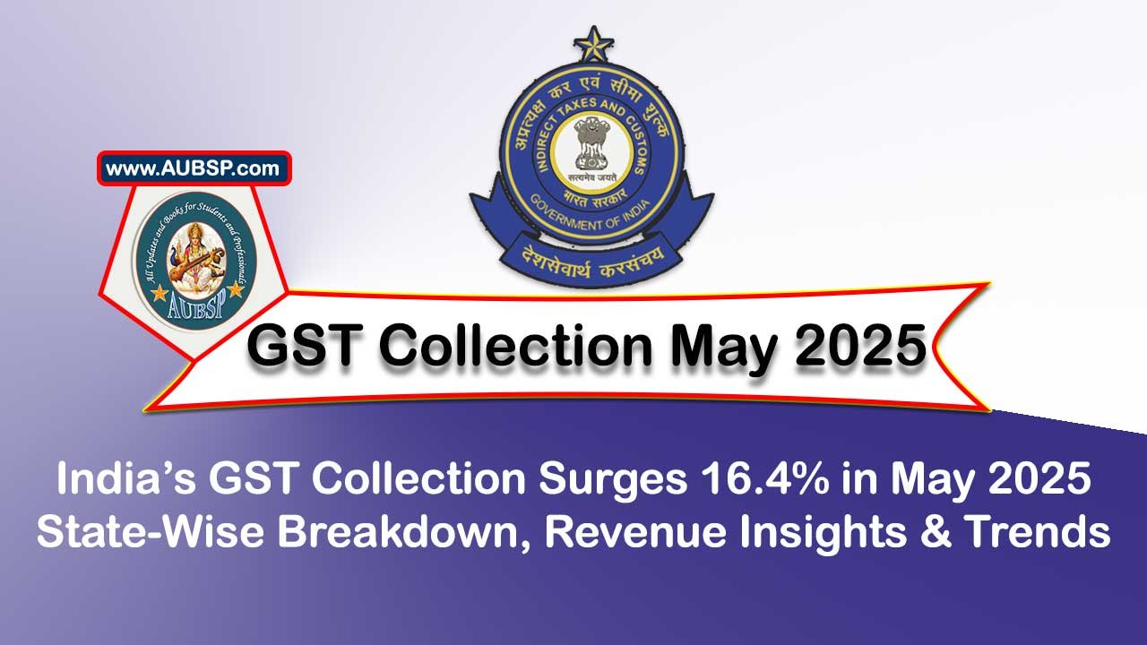 India’s GST Collection Surges 16.4% in May 2025: State-Wise Breakdown, Revenue Insights & Trends