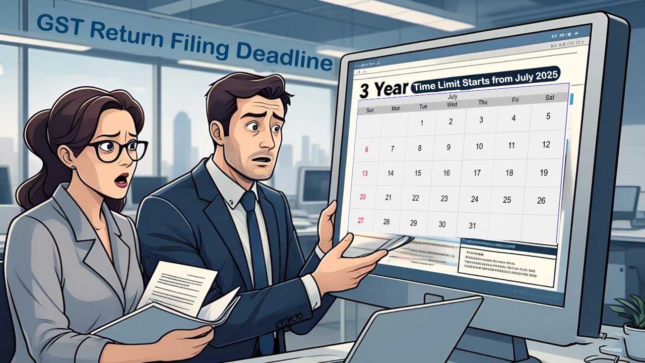 GST Return Filing Deadline: 3-Year Time Limit Starts from July 2025 – Act Now to Avoid Penalties