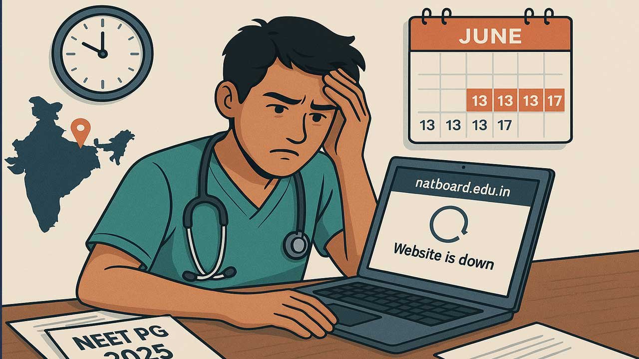 NEET PG 2025 Exam City Resubmission: Website Faces High Traffic, Key Dates & Instructions