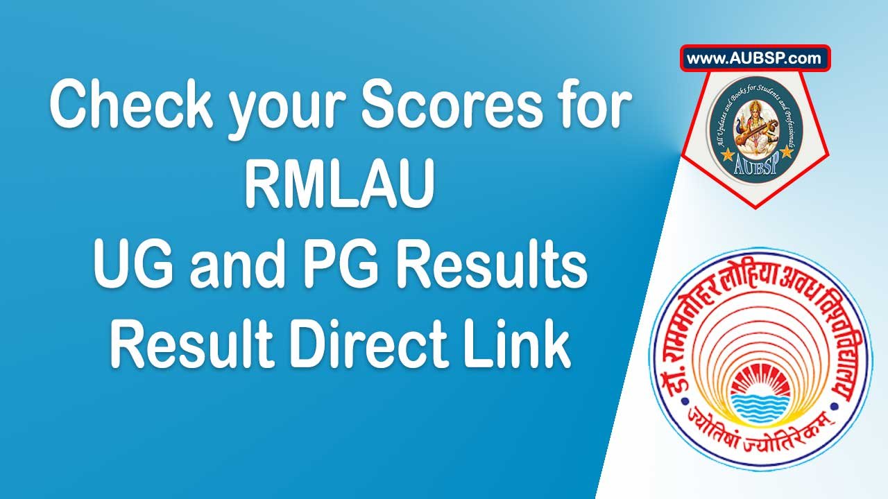 RMLAU Result 2025 (Out): Check UG and PG Semester Results at rmlauexams.in