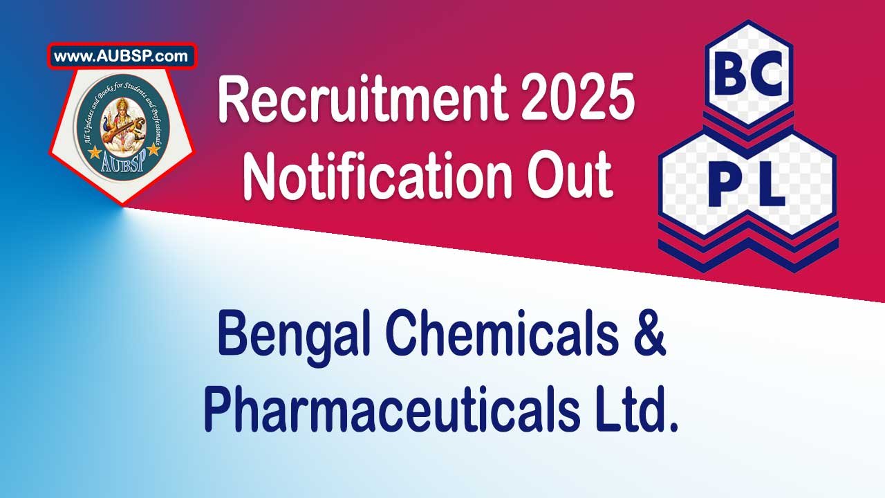 BCPL Managing Director Recruitment 2025: Apply Online for Top PSU Leadership Role at Bengal Chemicals