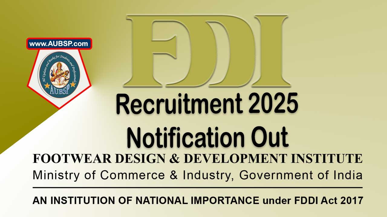 FDDI Consultant – MIS Recruitment 2025: Eligibility, Responsibilities, Application Process