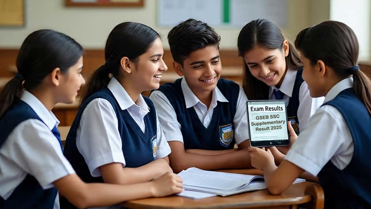 GSEB SSC Supplementary Result 2025 Out: Check Gujarat Board Class 10 Purak Pariksha Results at gseb.org