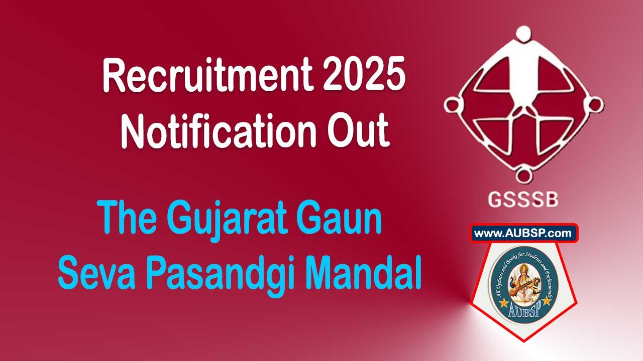 GSSSB Surveyor Recruitment 2025: Apply Online for PWD Vacancies @ojas.gujarat.gov.in
