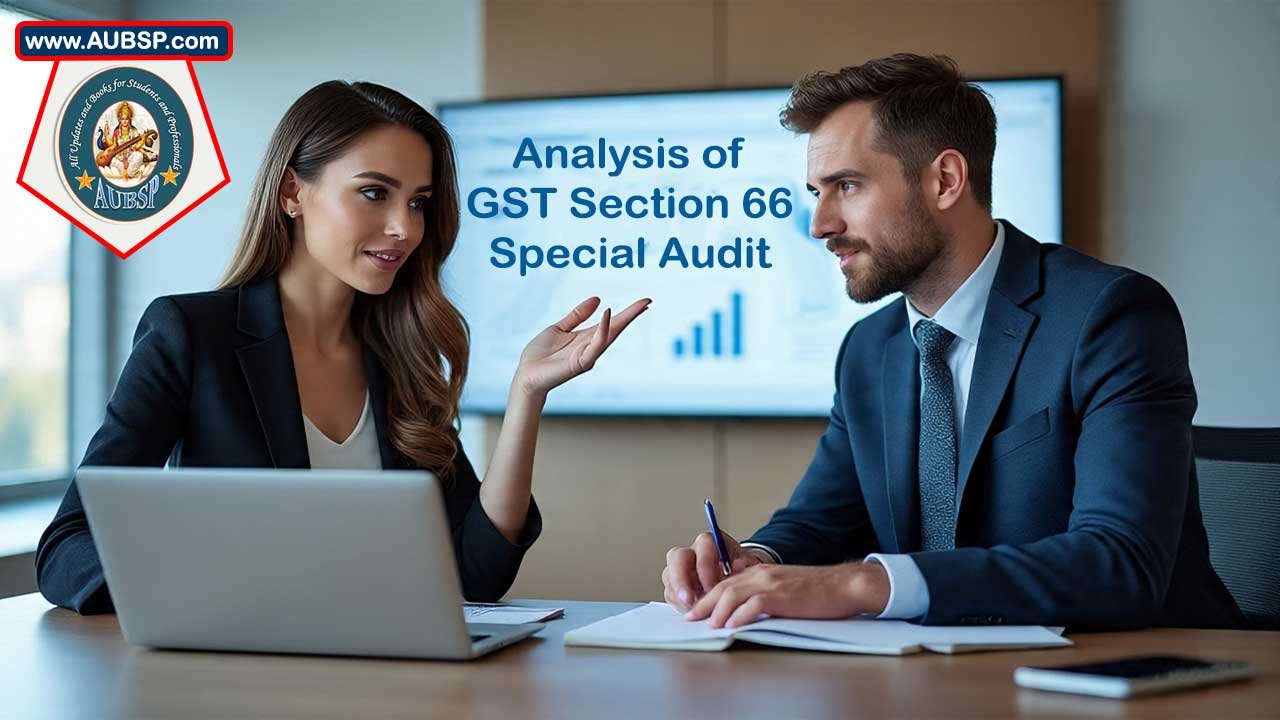 Section 66 of CGST Act Explained: In-Depth Guide to Special Audit, Procedures and Legal Implications
