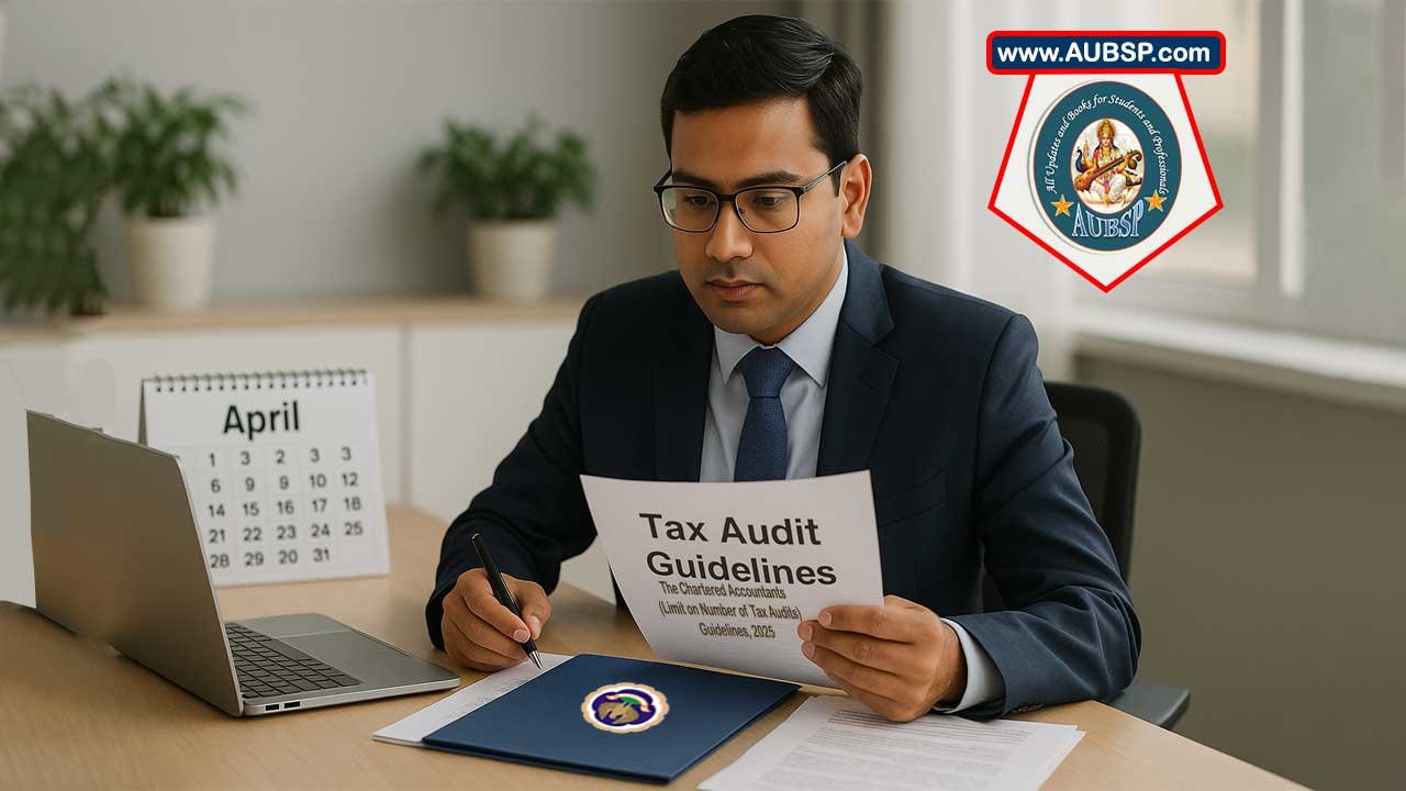 ICAI Tightens Tax Audit Rules: New 60-Audit Limit Guidelines Effective April 1, 2026