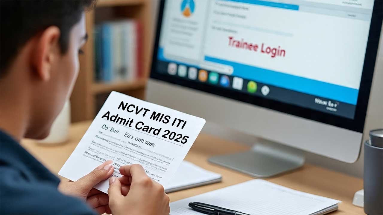 NCVT MIS ITI Admit Card 2025 Released: Download Hall Ticket, Exam Dates and Guidelines