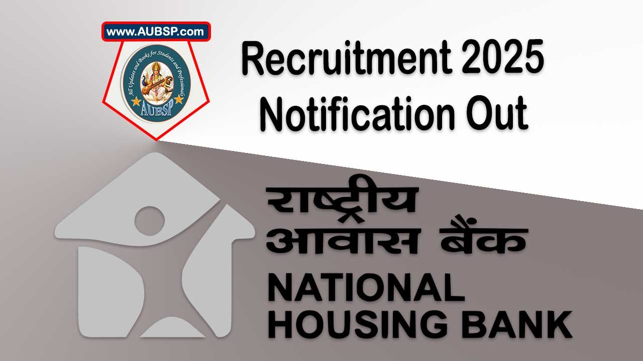 NHB Recruitment 2025: Apply Online for CTO, CISO, CRO, Developer and Other Contractual Posts – Eligibility, Salary, Last Date
