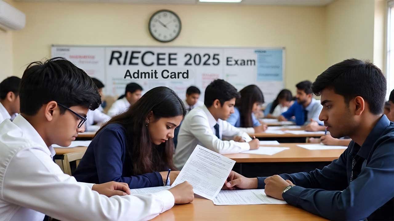 RIE CEE 2025 Admit Card Released: Download Hall Ticket at cee.ncert.gov.in