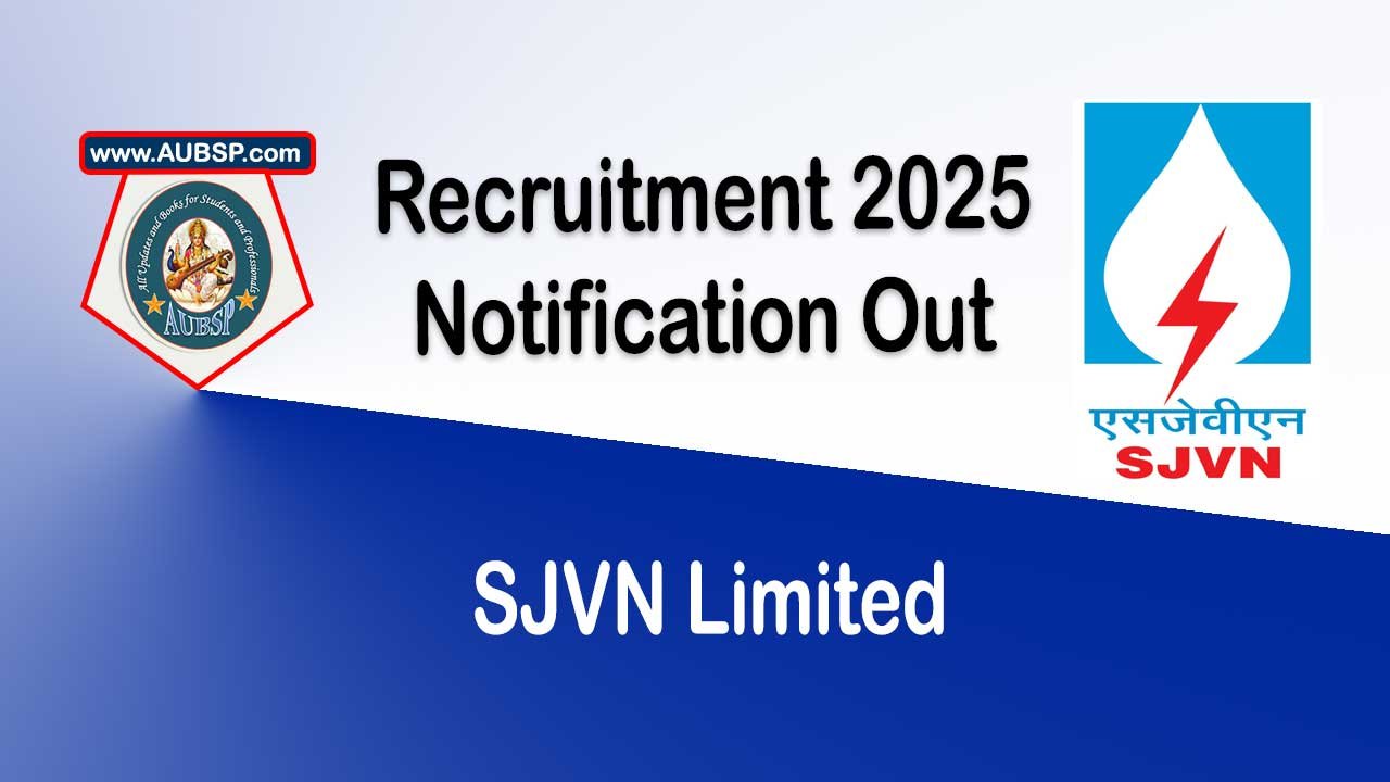 SJVN Director (Finance) Recruitment 2025: Eligibility, Salary, Apply Online