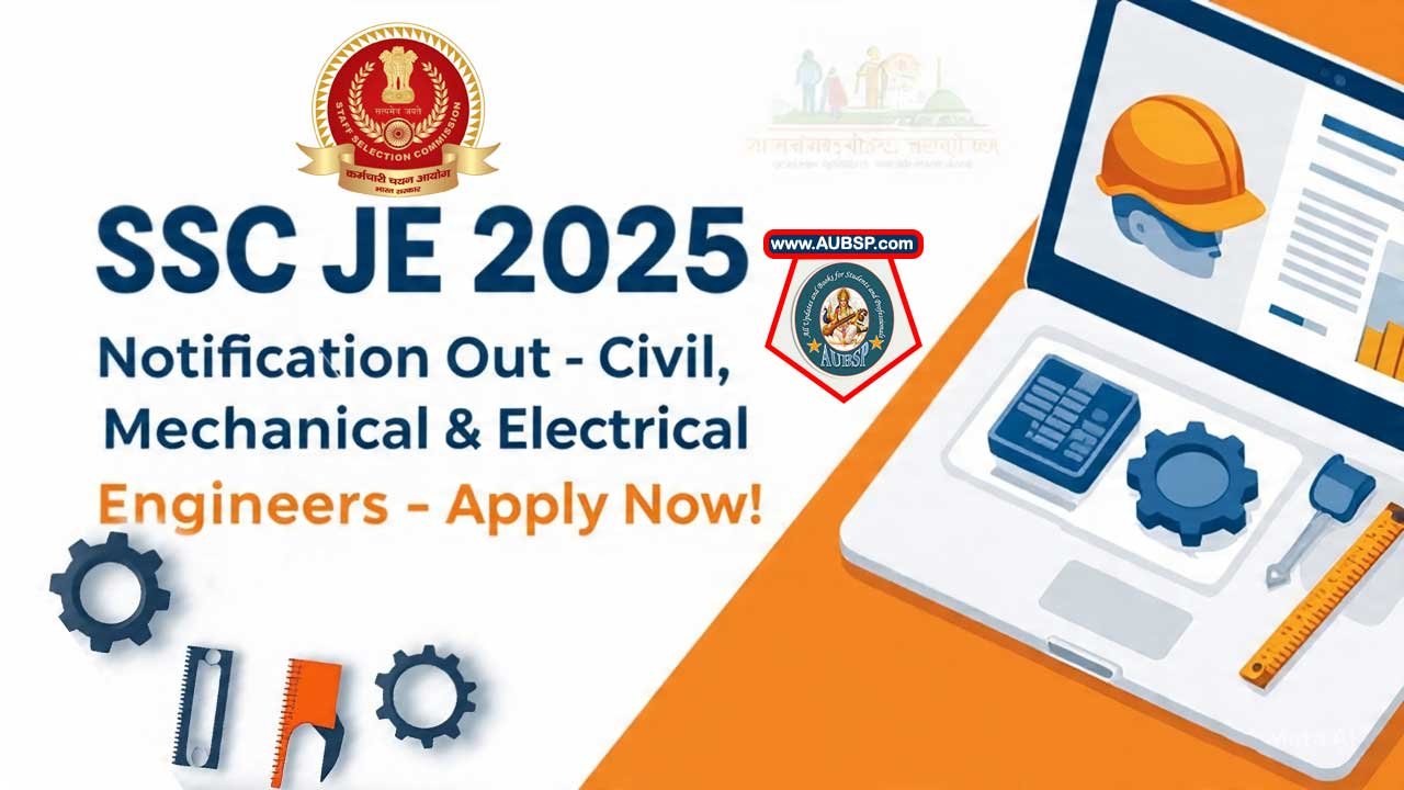 SSC JE 2025 Notification Out: Apply Online, Exam Dates, Eligibility, Syllabus, Vacancy Details