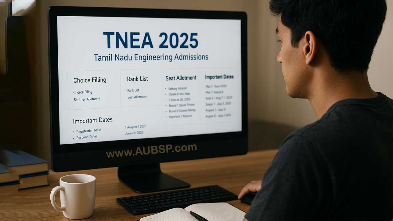 TNEA Counselling 2025: Complete Guide to Tamil Nadu Engineering Admissions, Dates, Cut-offs and Process