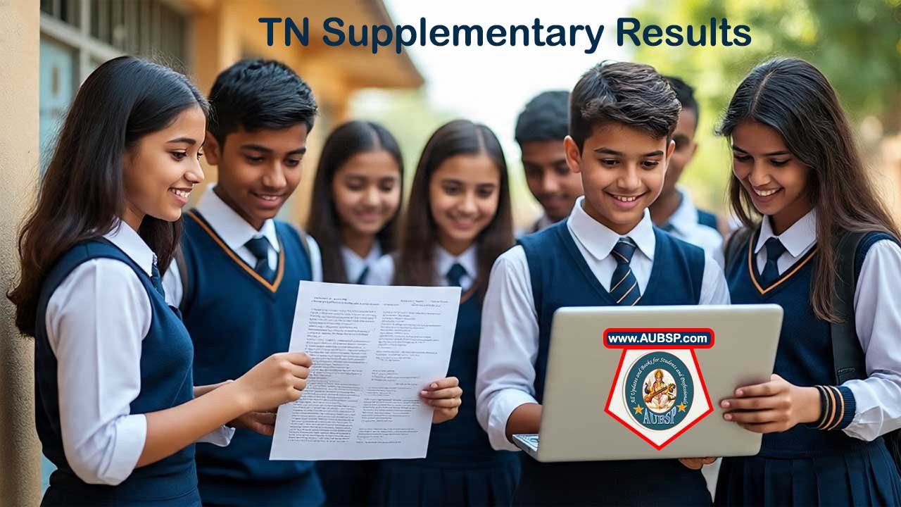 TN Supplementary Results 2025 (Out): SSLC and HSE +1 Results Declared at dge.tn.gov.in