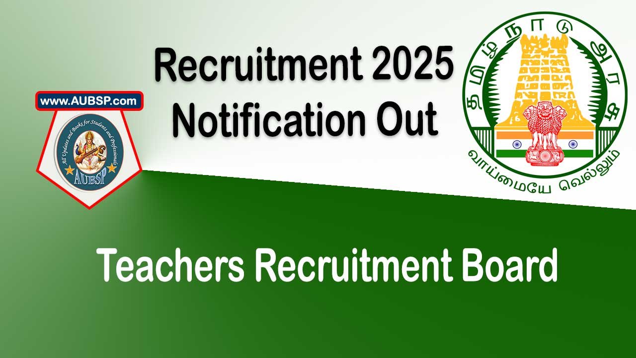 TRB PG Assistant Recruitment 2025: 1996 Vacancies, Eligibility, Apply Online @trb.tn.gov.in