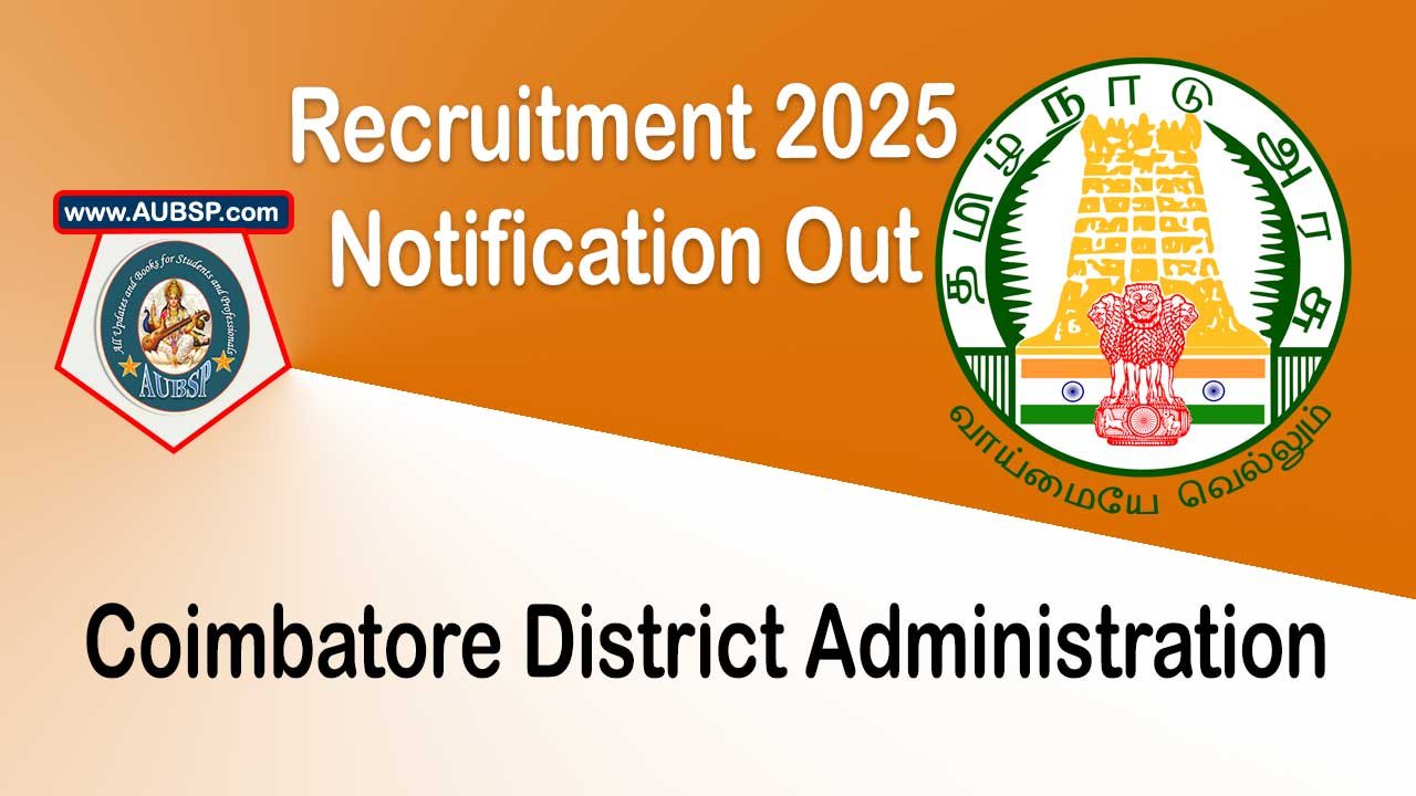 Coimbatore District Village Assistant Recruitment 2025: 61 Vacancies, Eligibility, Apply Now
