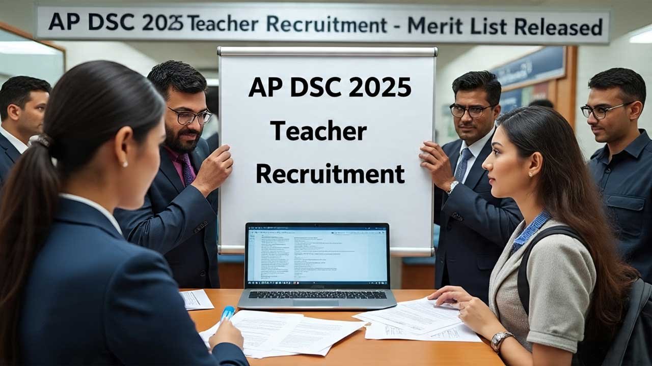 AP DSC Merit List 2025 Out: 16,347 Teaching Posts, Selection Formula and Next Steps