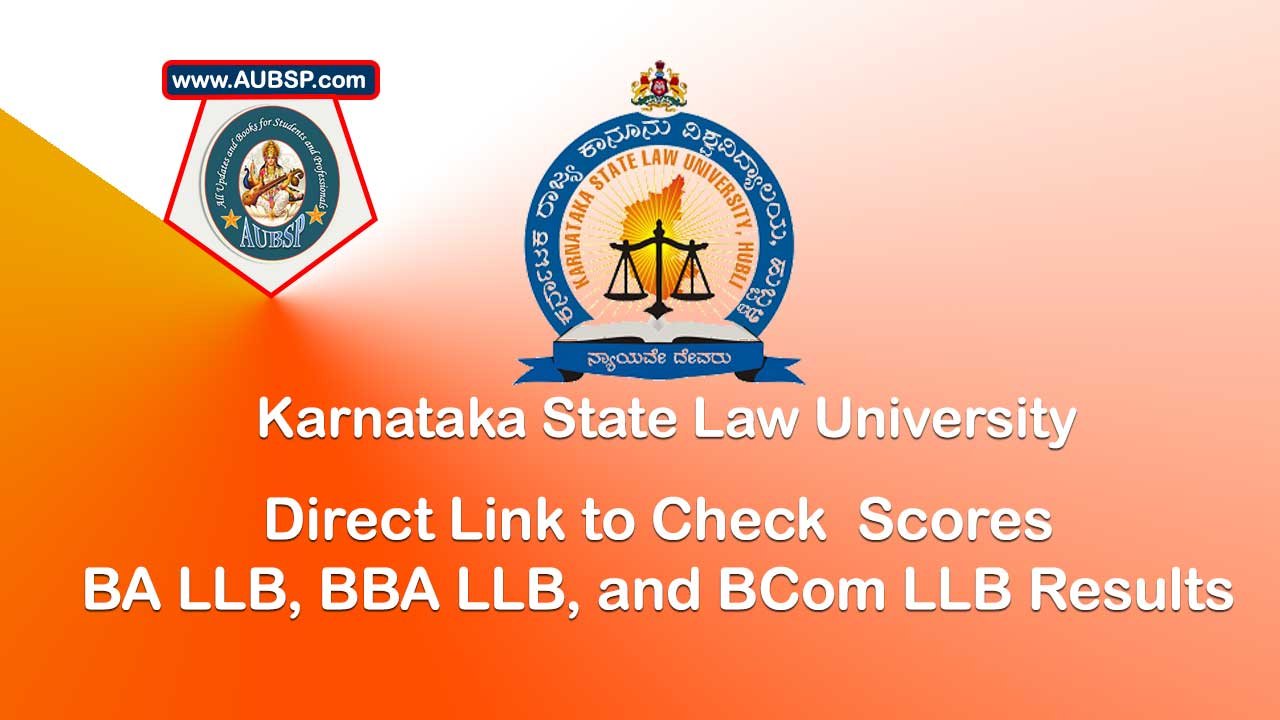 KSLU Result 2025 Declared: Check LLB Exam Results at kslu.karnataka.gov.in