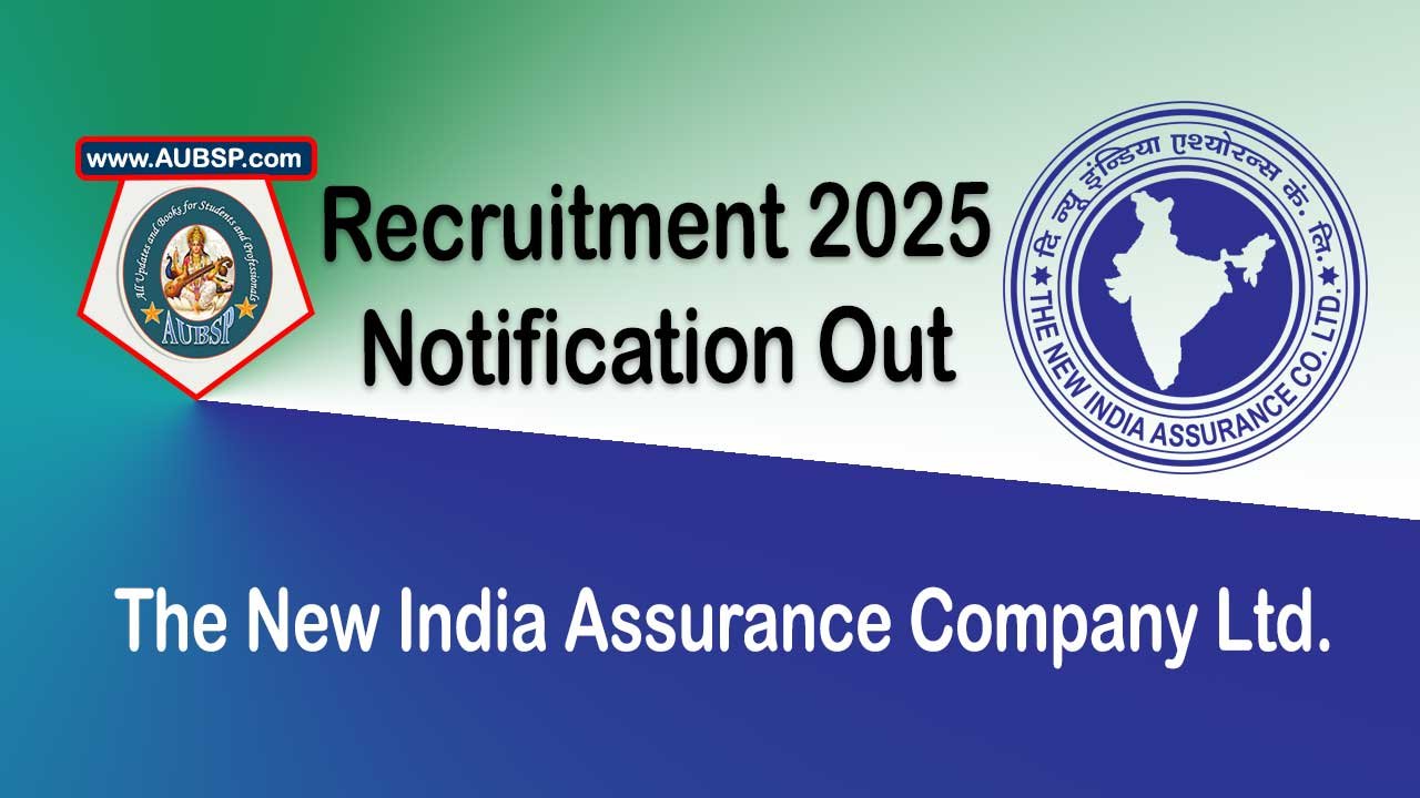 NIACL AO Recruitment 2025: 550 Vacancies, Salary ₹90,000+, Apply Online from Aug 7