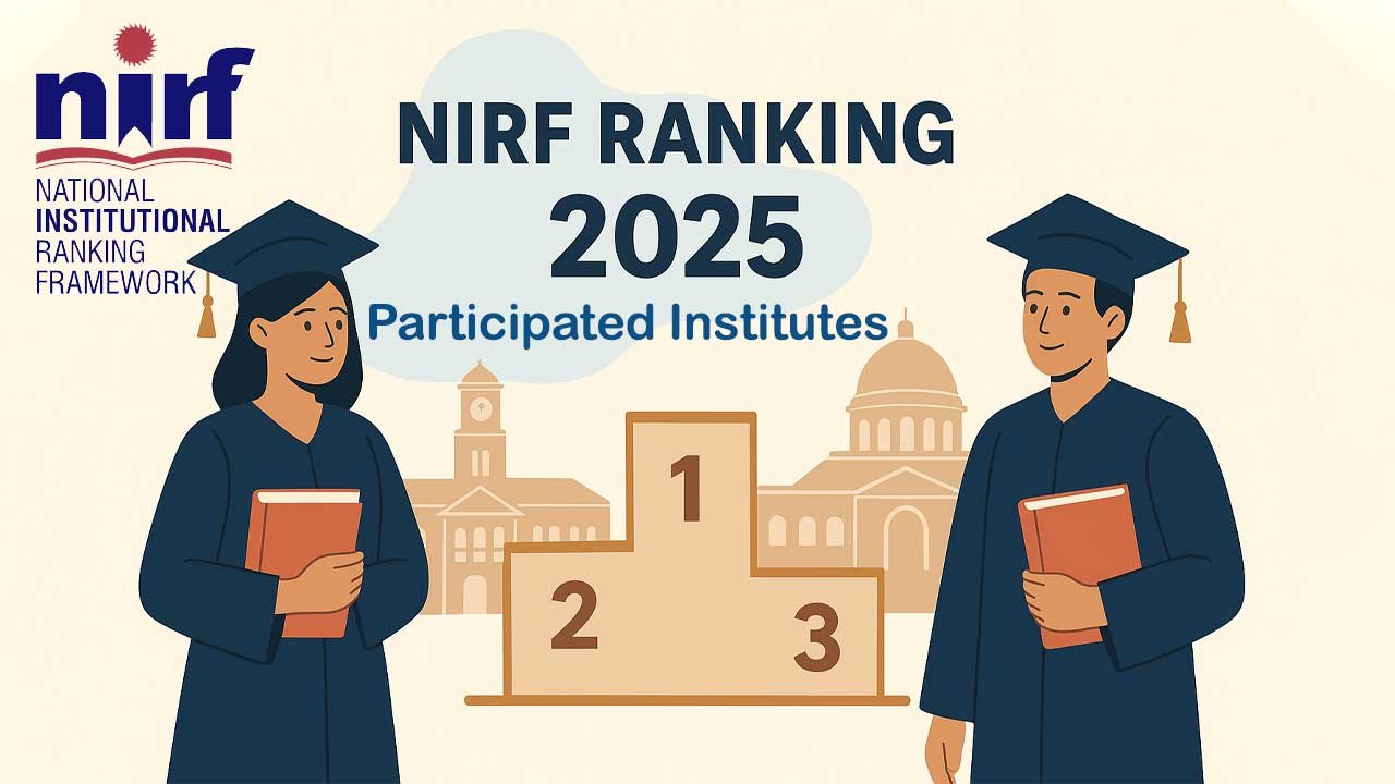 NIRF Ranking 2025 Participated Institutes