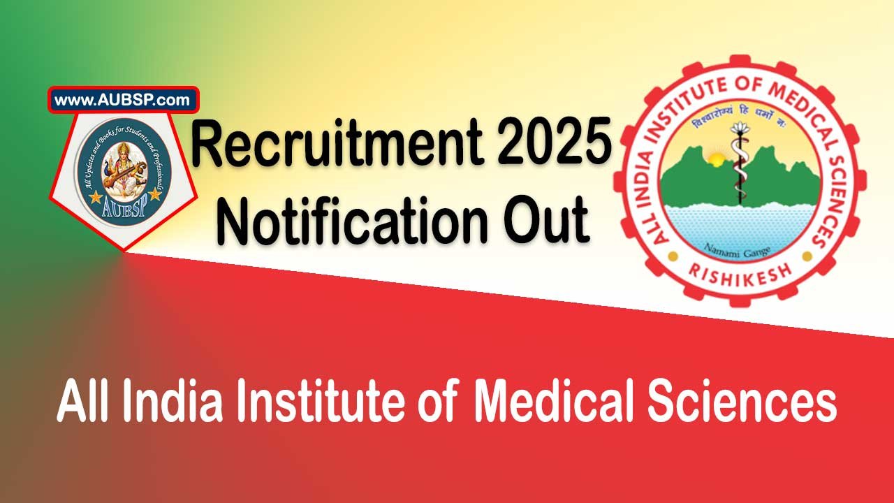 AIIMS Rishikesh Recruitment 2025: Apply for Senior Research Fellow in Yoga & Pulmonary Hypertension Clinical Trial