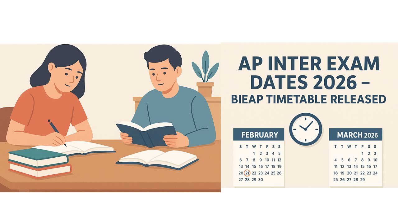 AP Inter Exam Dates 2026 (OUT)