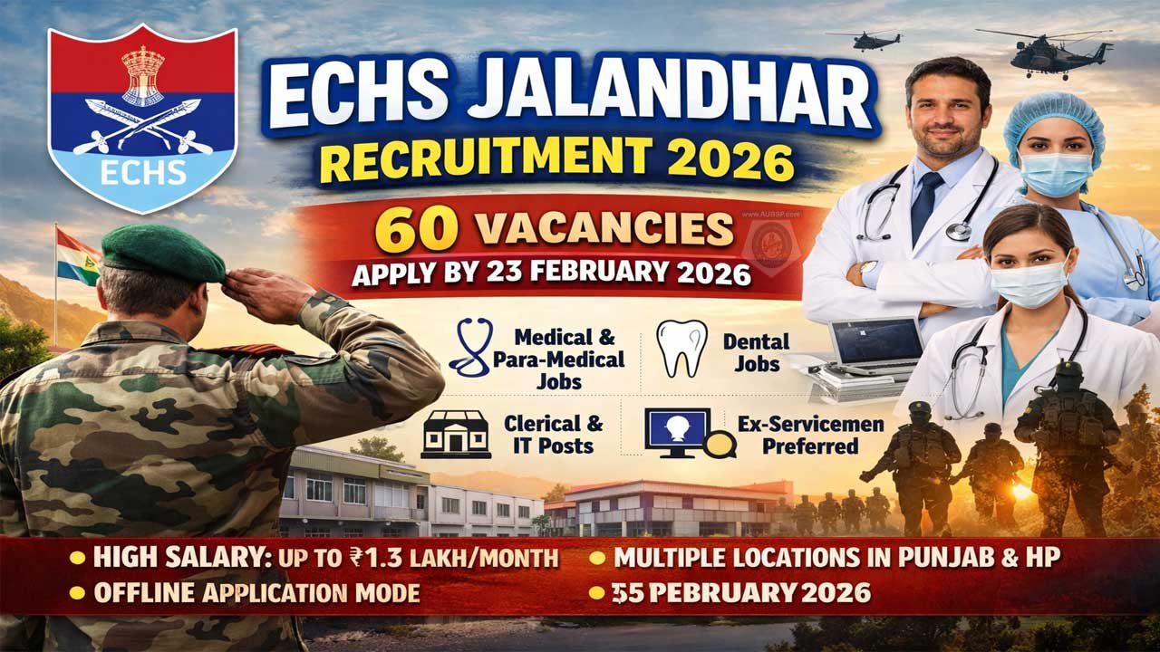 ECHS Jalandhar Recruitment