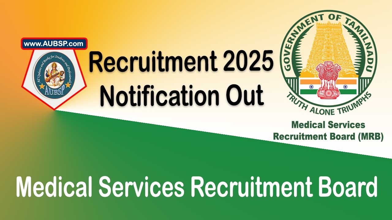 Massive Opportunity in Tamil Nadu Public Health: MRB Announces 1,429 Health Inspector Grade-II Posts